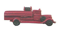 Dollhouse Miniature Toy Fire Engine